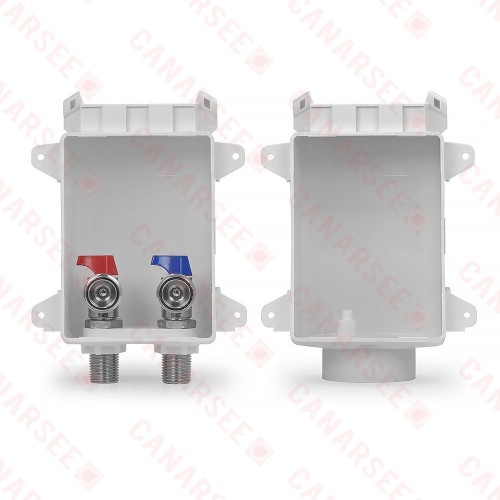 Sioux Chief 696-G2303MF Ox Box Washing Machine Outlet Box Standard Pack - 1/2" Female Sweat (Lead Free)