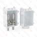 Ox Box Washing Machine Outlet Box w/ Water Hammer Arrestors, 1/2” PEX-A, LF