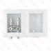 Ox Box Washing Machine Outlet Box w/ Water Hammer Arrestors, 1/2” PEX-A, LF