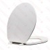 Bemis 70 (White) Economy Plastic Round Toilet Seat