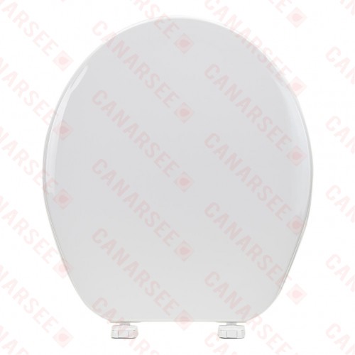 Bemis 70 (White) Economy Plastic Round Toilet Seat