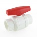 1-1/2" PVC Ball Valve, Solvent Weld, Sch. 40/80