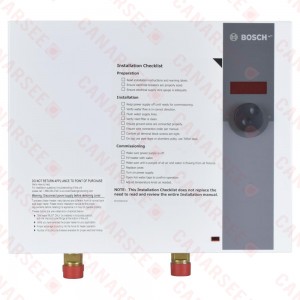 Bosch WH27, Whole-House Electric Tankless Water Heater, 26.85 kW, 208/220/240V