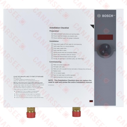 Bosch WH27, Whole-House Electric Tankless Water Heater, 26.85 kW, 208/220/240V