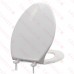 Bemis 7900TDGSL (White) Hospitality Plastic Elongated Toilet Seat w/ Soft-Close & DuraGuard, Heavy-Duty Bemis 7900TDGSL (White) Hospitality Plastic Elongated Toilet Seat w/ Soft-Close & DuraGuard, Heavy-Duty