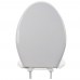 Bemis 7900TDGSL (White) Hospitality Plastic Elongated Toilet Seat w/ Soft-Close & DuraGuard, Heavy-Duty Bemis 7900TDGSL (White) Hospitality Plastic Elongated Toilet Seat w/ Soft-Close & DuraGuard, Heavy-Duty