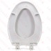 Bemis 7900TDGSL (White) Hospitality Plastic Elongated Toilet Seat w/ Soft-Close & DuraGuard, Heavy-Duty Bemis 7900TDGSL (White) Hospitality Plastic Elongated Toilet Seat w/ Soft-Close & DuraGuard, Heavy-Duty
