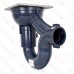 WeldOne 2" PVC Integral Trap Floor Drain w/ Square Stainless Steel Strainer & Rim