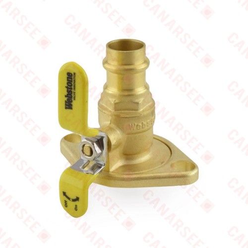 3/4" Press Isolator Flange Valve w/ Rotating Flange
