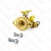 3/4" Press Isolator Flange Valve w/ Drain & Rotating Flange