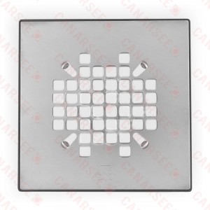 Round-To-Square Adapter for 821-T200(P) Drain w/ Snap-in St. Steel Strainer