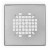 Round-To-Square Adapter for 821-T200(P) Drain w/ Snap-in St. Steel Strainer