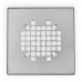 Round-To-Square Adapter for 821-T200(P) Drain w/ Snap-in St. Steel Strainer
