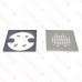 Round-To-Square Adapter for 821-T200(P) Drain w/ Snap-in St. Steel Strainer