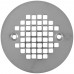 4-1/4" Polished Steel (Chrome) Screw-on Shower Drain Strainer w/ Screws