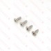 4-1/4" Polished Steel (Chrome) Screw-on Shower Drain Strainer w/ Screws