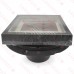 Square Tile-in PVC Shower Pan Drain w/ 5" x 5" St. Steel Tile Insert Grate, 2" Hub
