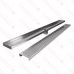 40" long, StreamLine Stainless Steel Linear Shower Pan Drain w/ Square Holes Strainer, 2" PVC Hub 40" long, StreamLine Stainless Steel Linear Shower Pan Drain w/ Square Holes Strainer, 2" PVC Hub