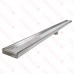 48" long, StreamLine Stainless Steel Linear Shower Pan Drain w/ Tile-in Strainer, 2" PVC Hub 48" long, StreamLine Stainless Steel Linear Shower Pan Drain w/ Tile-in Strainer, 2" PVC Hub