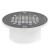 2" Hub x 3" Inside PVC Floor Drain w/ St. Steel Strainer