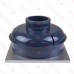 QuadDrain Square Floor Drain w/ Stainless Steel Strainer & Ring, PVC 2" Hub x 3" Inside Fit