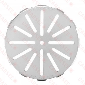 Replace-It 7" Adjustable Floor Drain Strainer for 3-1/4" - 6-3/4" Openings, St. Steel