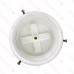 Basic Adjustable Cleanout Assembly, Round, Nickel-Bronze, PVC 4" Hub