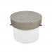 Basic Adjustable Cleanout Assembly, Round, Nickel-Bronze, PVC 6" Hub Basic Adjustable Cleanout Assembly, Round, Nickel-Bronze, PVC 6" Hub