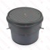 Basic Adjustable Cleanout Assembly, Round, Cast Iron, 6" Push-Fit Connection