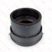 Basic Adjustable Cleanout Assembly, Round, Cast Iron, 6" Push-Fit Connection