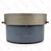 Basic Adjustable Cleanout Assembly, Round, Nickel-Bronze, 6" Push-Fit Connection