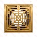 High-Capacity, Square PVC Shower Tile/Pan Drain w/ Brushed Bronze Strainer, 3" Hub High-Capacity, Square PVC Shower Tile/Pan Drain w/ Brushed Bronze Strainer, 3" Hub