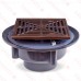 High-Capacity, Square PVC Shower Tile/Pan Drain w/ Oil Rubbed Bronze Strainer, 3" Hub High-Capacity, Square PVC Shower Tile/Pan Drain w/ Oil Rubbed Bronze Strainer, 3" Hub