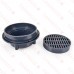 LittleMax Round PVC Floor Drain, 2" PVC Hub