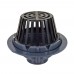 PVC Roof Drain w/ PolyPro Dome Strainer, 3" PVC Hub PVC Roof Drain w/ PolyPro Dome Strainer, 3" PVC Hub