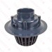 PVC Roof Drain w/ PolyPro Dome Strainer, 3" PVC Hub PVC Roof Drain w/ PolyPro Dome Strainer, 3" PVC Hub
