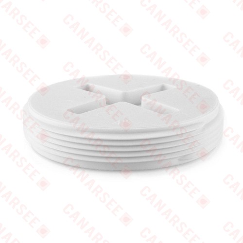 4" FIP Cleanout Flush Plug