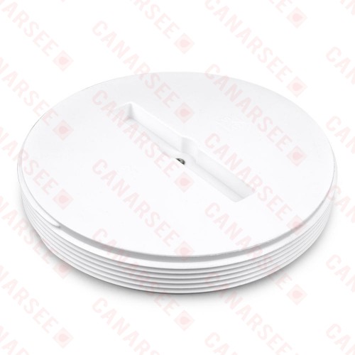 PolyPro Threaded Flush Cleanout Plug, Countersunk, 6" MIP PolyPro Threaded Flush Cleanout Plug, Countersunk, 6" MIP