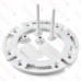 7/16" PVC Closet Flange Extension Ring Kit w/ Bolts & Wedges