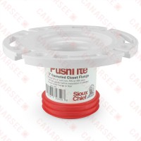 3" Inside, Push-Tite Gasket Closet Flange, One-Piece, for PVC/Cast Iron