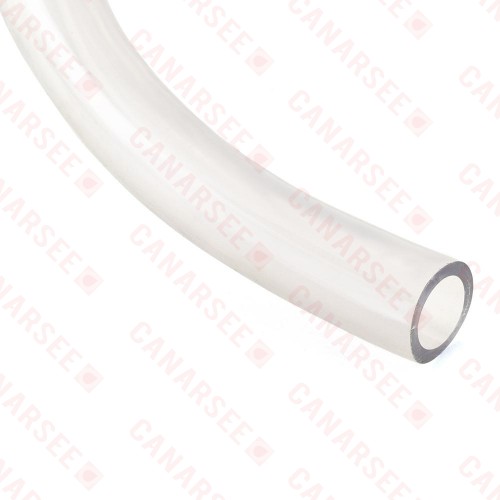 5/8" ID x 3/4" OD Clear Vinyl (PVC) Tubing, 100Ft Coil, FDA Approved
