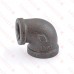 1-1/2" x 1" Black 90° Elbow (Imported)