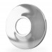 1/2" IPS Chrome Plated Steel Escutcheon for 1/2" Brass, Iron Pipes, Shower Arms