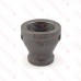 1-1/4" x 3/4" Black Coupling (Imported)
