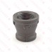 1-1/4" x 1" Black Coupling (Imported)