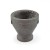 1-1/2" x 3/4" Black Coupling (Imported)