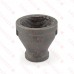 1-1/2" x 3/4" Black Coupling (Imported)