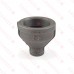 2" x 1/2" Black Coupling (Imported)