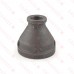 2" x 3/4" Black Coupling (Imported)