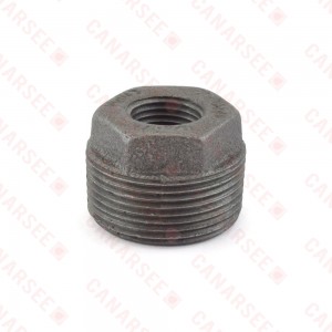 1-1/4" x 1/2" Black Bushing (Imported)